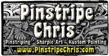Pinstripe Chris link on GarageBoyzMagazine.com